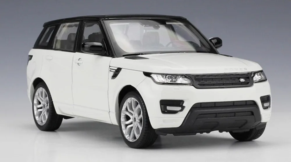 Welly 1/124 1:24 Range Rover Sport SUV внедорожник автомобиль литой Дисплей Модель игрушки на день рождения для детей мальчиков и девочек