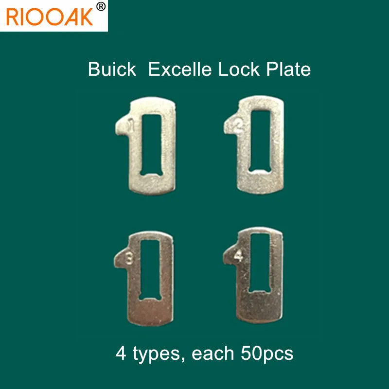 

200pcs/lot Car Lock Reed Locking Plate For Buick Excelle (4 Types Each 50pcs) Auto Repair Accessaries Locksmith Supplies