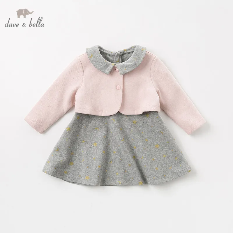 Детский осенний костюм с длинным рукавом и принтом в виде звезд|Комплекты одежды