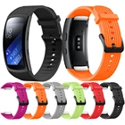 Сменный силиконовый ремешок SL для Samsung Gear Fit 2 Pro, с металлической пряжкой