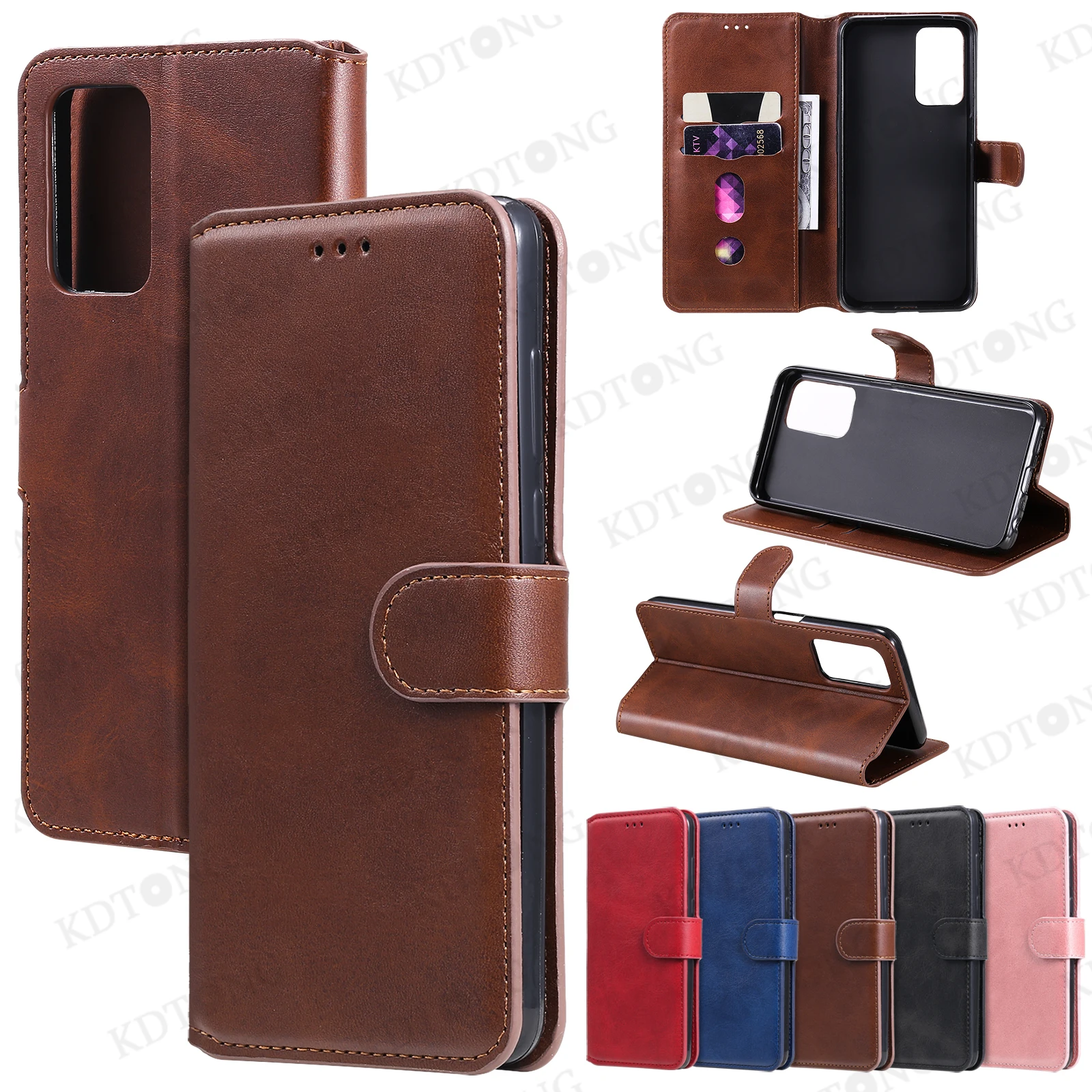 

Original Flip Leather Phone Case For OPPO A31 A32 A33 A52 A53 A53S A54 A55 A59 A72 A73 A74 A83 A91 A92 A92S A93 A94 4G 5G Cover