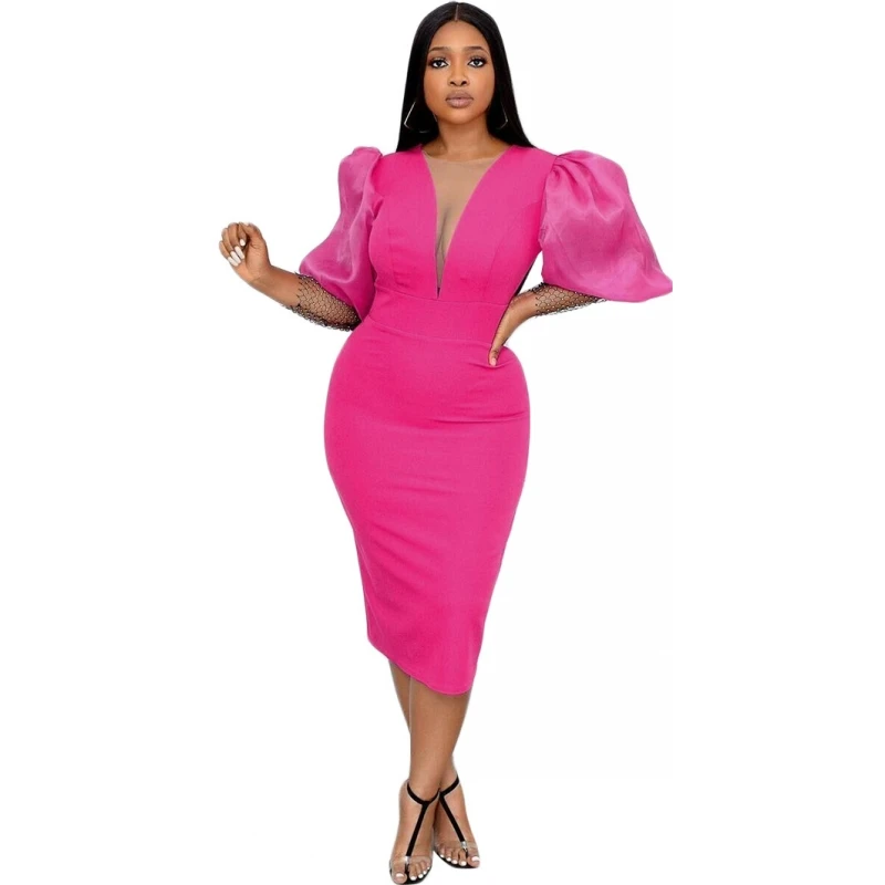 

African Dresses For Women Autumn New Africa Clothes Dashiki Ankara Pencil Dresses Bazin Traditional Robe Africa Long Dress