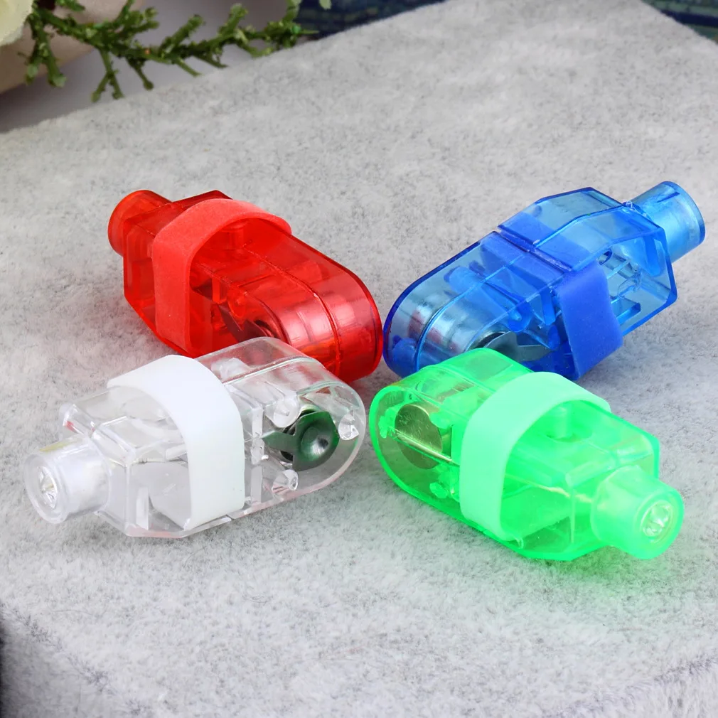 Лидер продаж 4 шт. вечерние светодиодный светильник на палец лазерные лучи кольцо