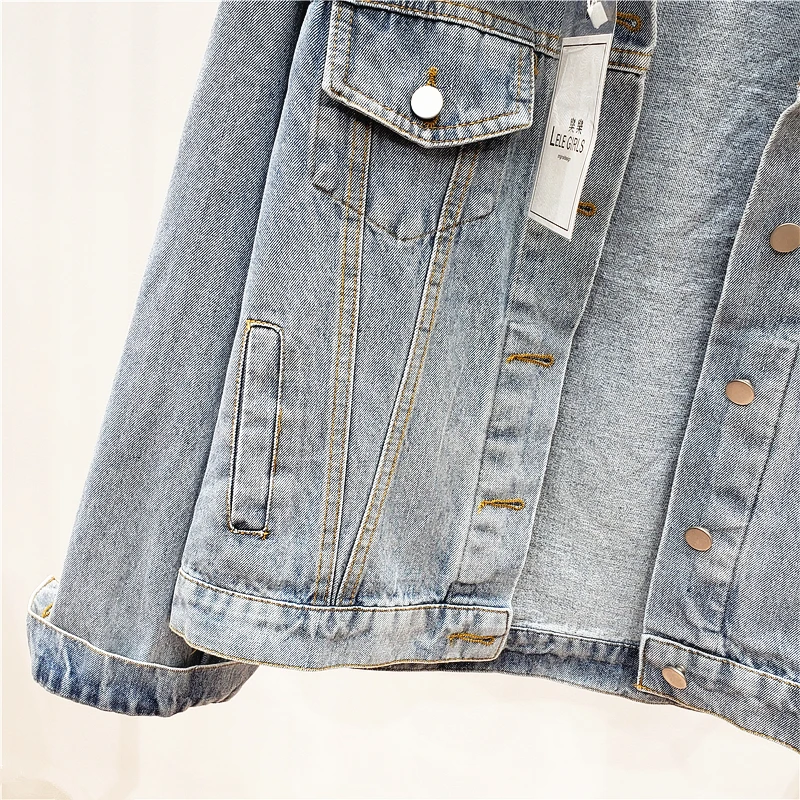 Новые 2021 весенние вареные в винтажном стиле размера плюс на спине принт граффити