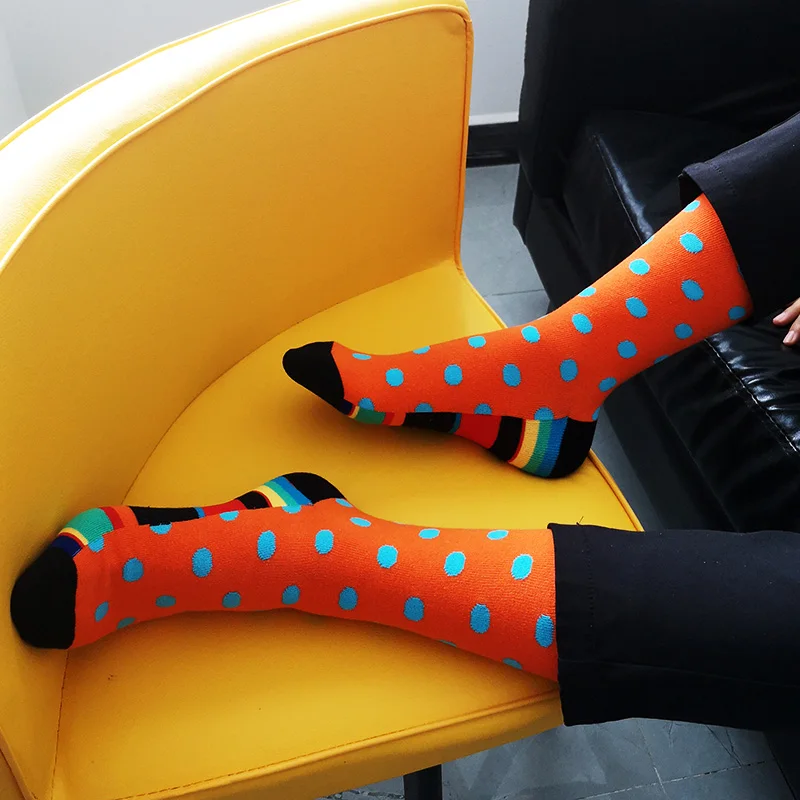 LIONZONE пивные мужские носки серия хлопковых цветных носков персонализированные