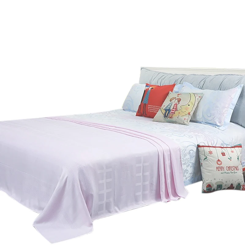 Современное одеяло из бамбукового волокна детское однотонное мягкое покрывало