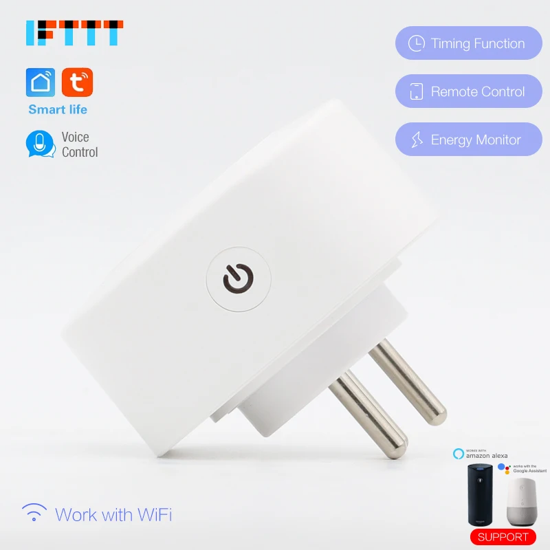 16A Израиль Wi Fi умный IL Plug power Monitor умная розетка голосовое интеллектуальное