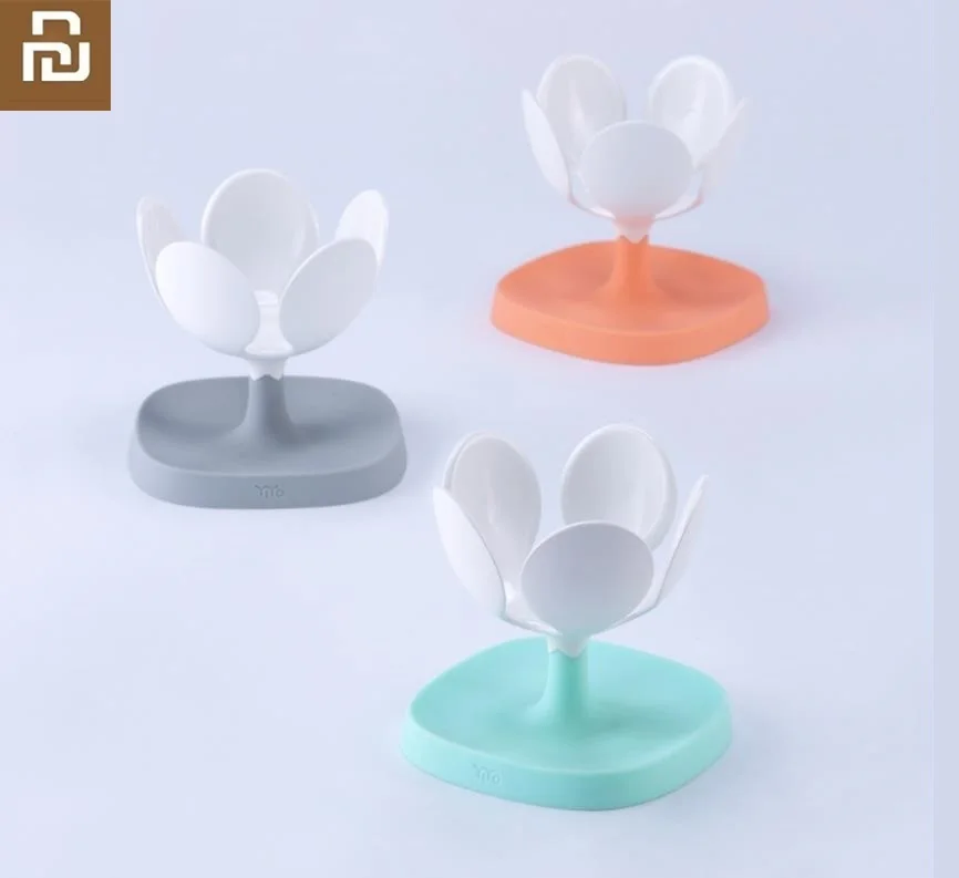 

Поднос для мыла Youpin YIYOHOME, маленькая и шикарная модная индивидуальная Коробка для мыла с водяными лилиями, уникальная полка, подставка для ст...