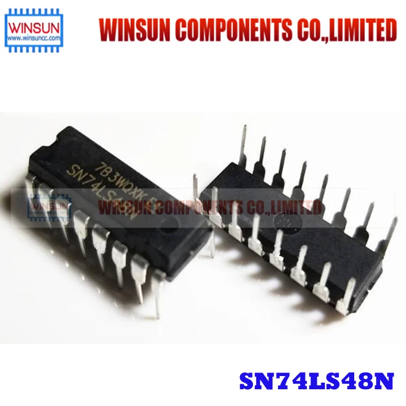 5PCS/LOT SN74LS48N DIP16 74LS48 HD74LS48P Brand New Original | Connectors