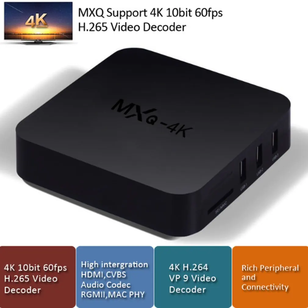 

X96 Mini Android Network TV Box Android 1G+8G 4GB 32GB 4K WiFi Media Player 3D Video Wifi Bluetooth Smart TV Box Set top box