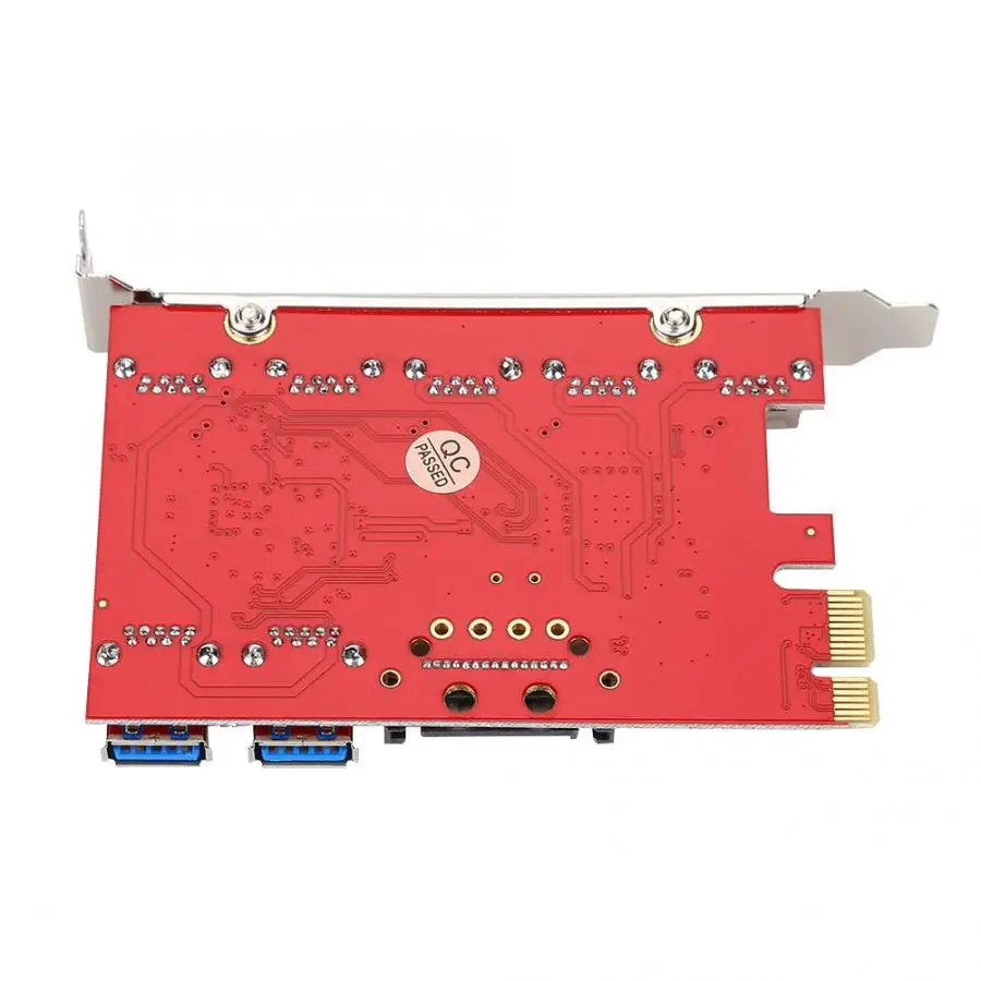 PCI-E на 5 портов USB 3 0 и 2 порта встроенный RJ45 1 Гбит/с через Плата расширения адаптер