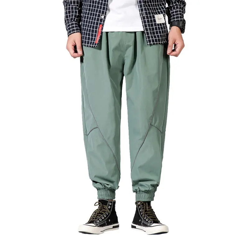 

Men's casual trousers 2020 autumn and winter new solid color overalls young people handsome fashion trend men's clothing