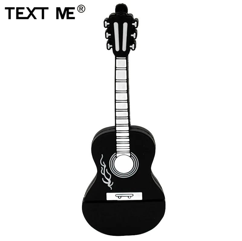 TEXT ME мультфильм usb 2,0 музыкальный инструмент пианино гитара Примечание скрипка 64 Гб USB флеш-накопитель 4 ГБ 8 ГБ 16 ГБ 32 ГБ U диск