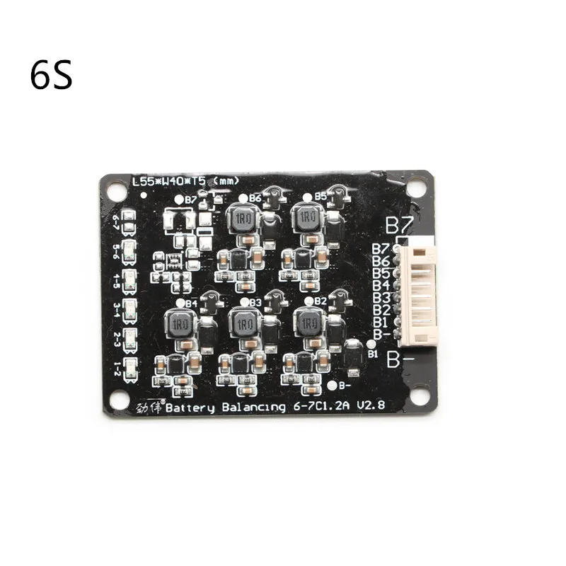 BMS 6S литий-ионная Lipo Lifepo4 литиевая батарея активный эквалайзер балансировочная плата передачи энергии индуктор переключение 1.2A баланс
