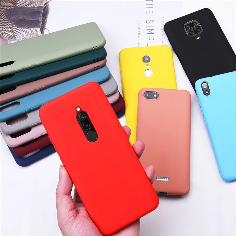 Soft TPU Case For Xiaomi Redmi 8 Case Silicone Soft TPU Cover For Xiaomi Redmi 8A 8 A Redmi8 Phone Case Funda Coque Bumper Shell