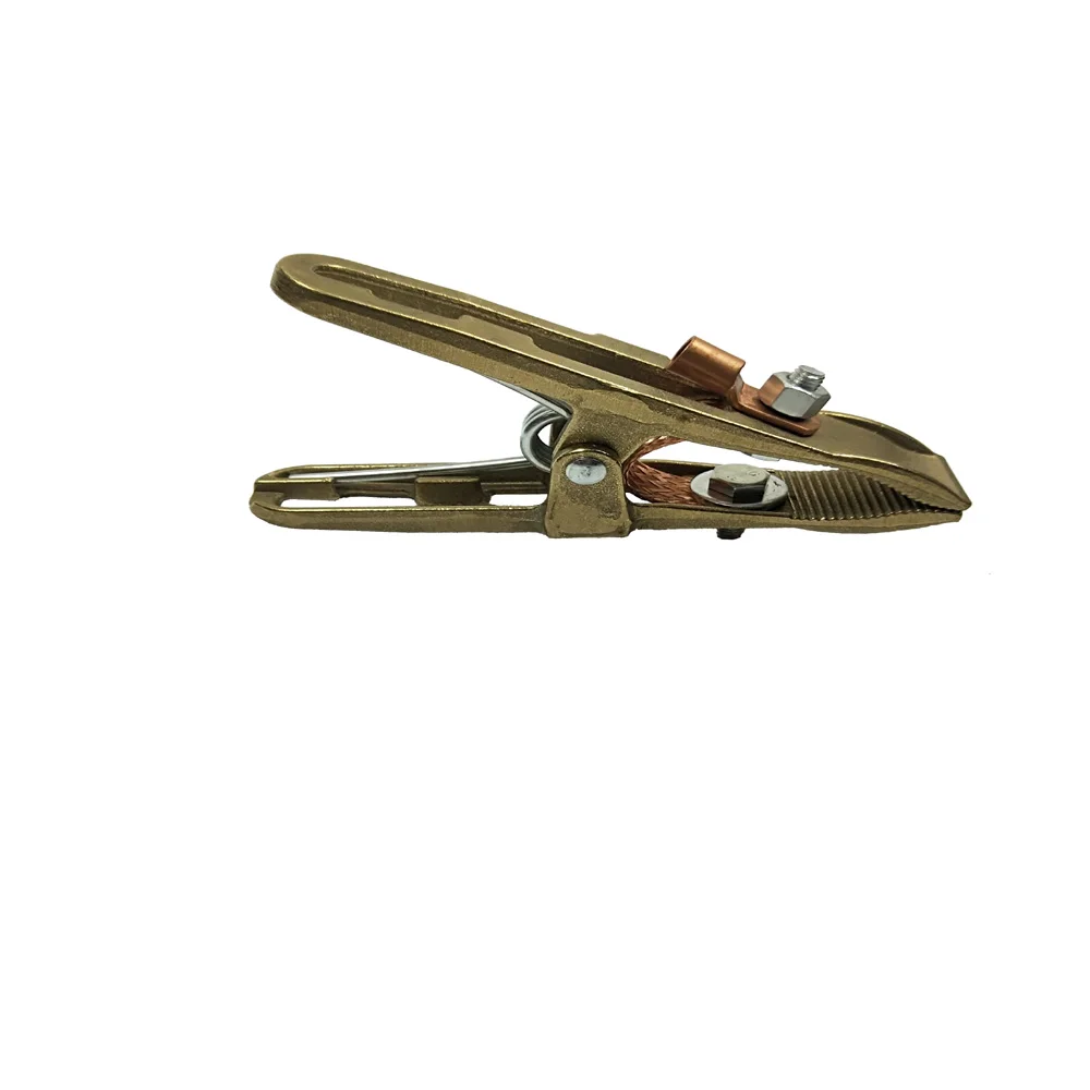 Медный Заземляющий зажим для кабеля сварочный ручной держатель электрода