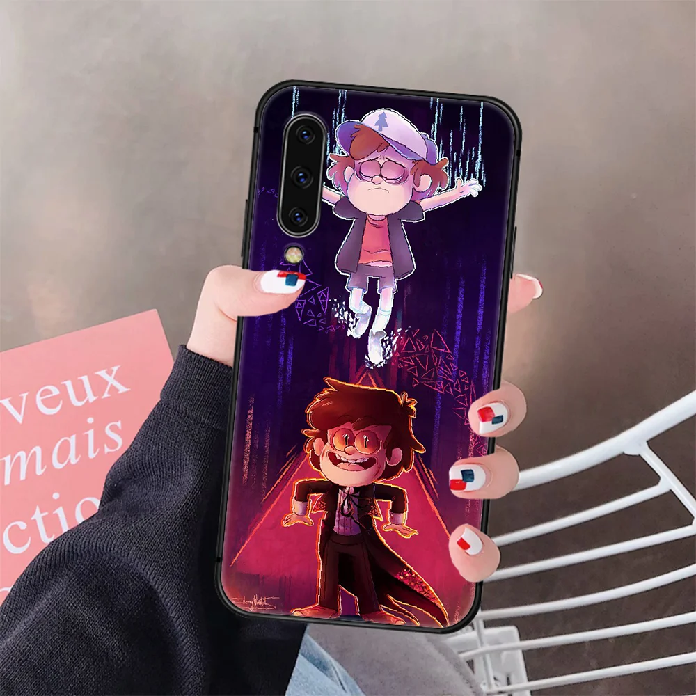 

Gravity Fall Family Phone Case Cover For Samsung Galaxy A10 A20 A30 E A40 A50 A51 A70 A71 J 5 6 7 8 S black Waterproof Trend