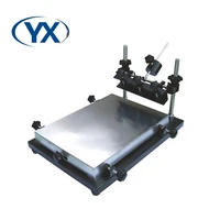 smt and smd manual stencil printer machine pick and place machine large size 420600mm