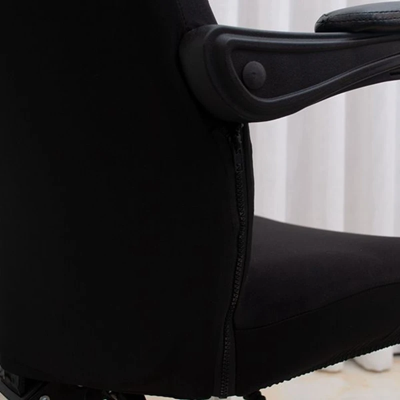 

One-Piece Office Armrest Seat Cover Rotating Elastic Chair Cover Computer Armchair Protective(Only Seat Cover)