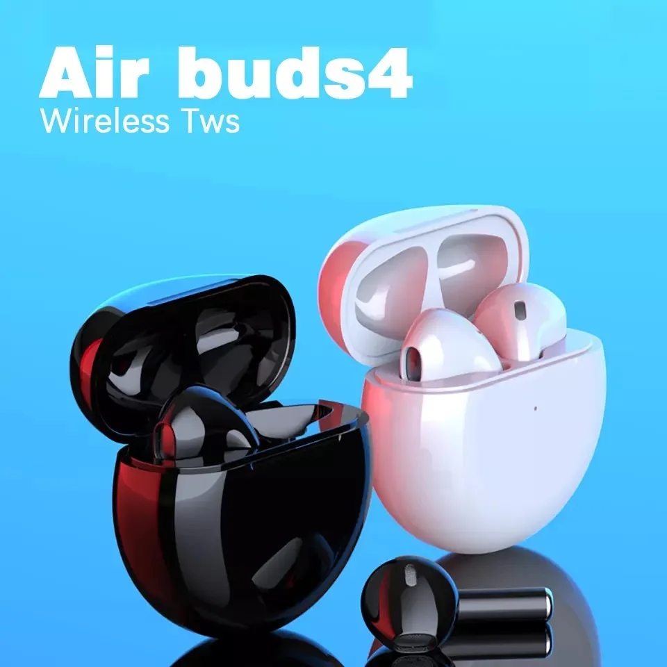 Airbuds 4 TWS наушники-вкладыши Беспроводной bluetooth наушники сенсорный Управление