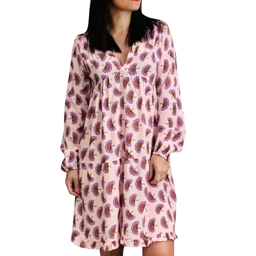 SAGACE Макси платье футболка женское 2019 осеннее пляжное Ретро офисное сексуальное