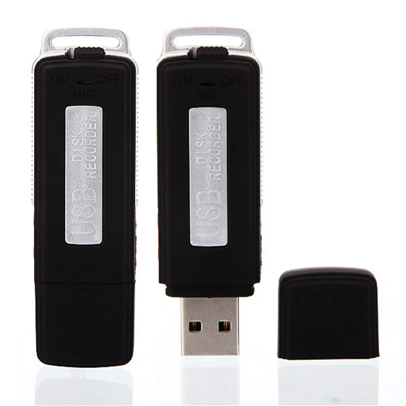 Portable Mini USB Rechargeable Audio Voice Recorder 384kbps Good Quality Dictaphone with Flash Drive for Meeting Interview | Электроника