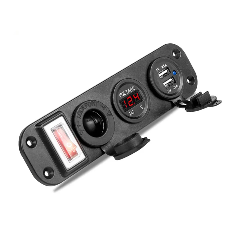 Автомобильное зарядное устройство с двумя usb портами для морской лодки Xiaomi