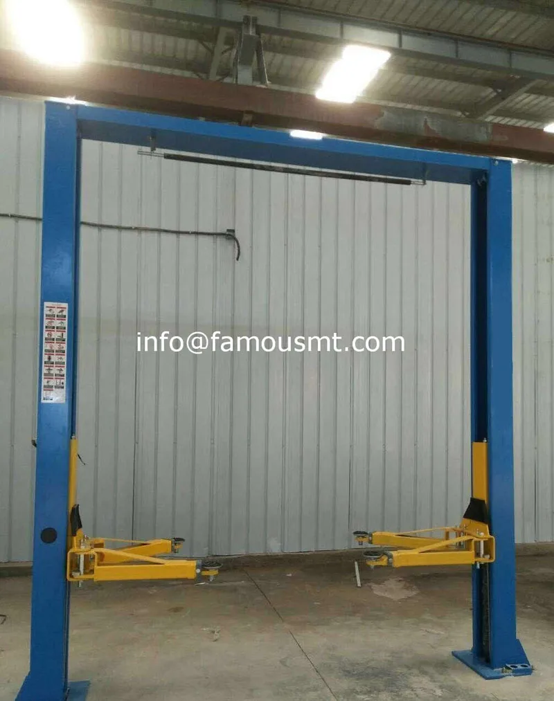 Напольная плитка домкрат-подъемник C-4000 гараж ручной 2х стоечные подъемники для