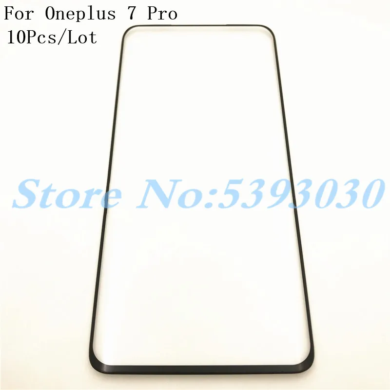 Переднее стекло 10 шт./лот 6 67 дюйма для Oneplus 7 Pro One Plus Oneplus7 сенсорный экран ЖК
