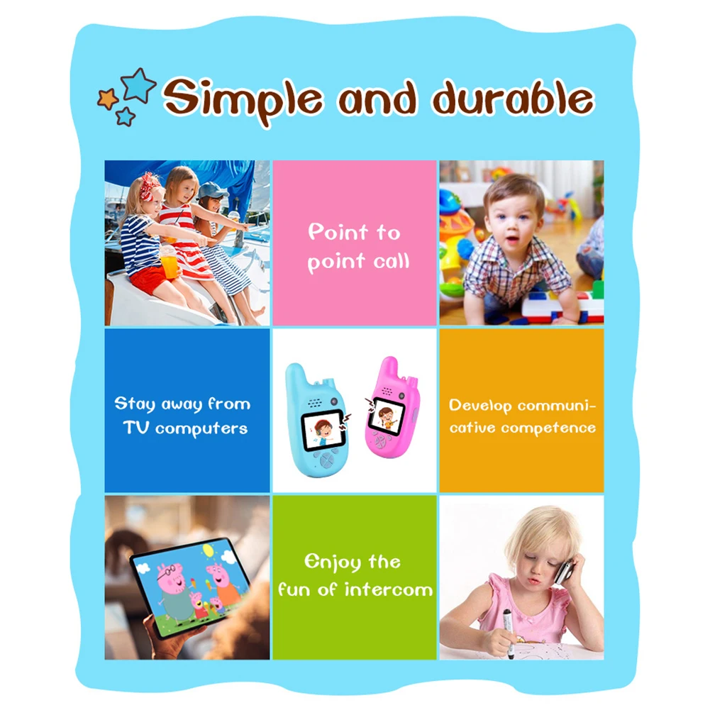 

Children Mini Camera Full HD 1080P Portable Digital Video Photo Camera 2 Inch Screen Display Children For Kid Game Study Camera