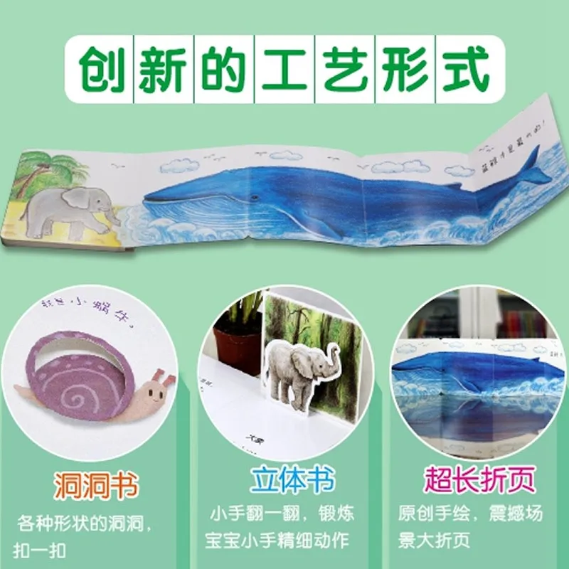 

Chinese Cognitive Board Books For Babies Age 0-2 Kids Chinese Flap Pictures Book Early Learning Reading Board Book,set Of 4