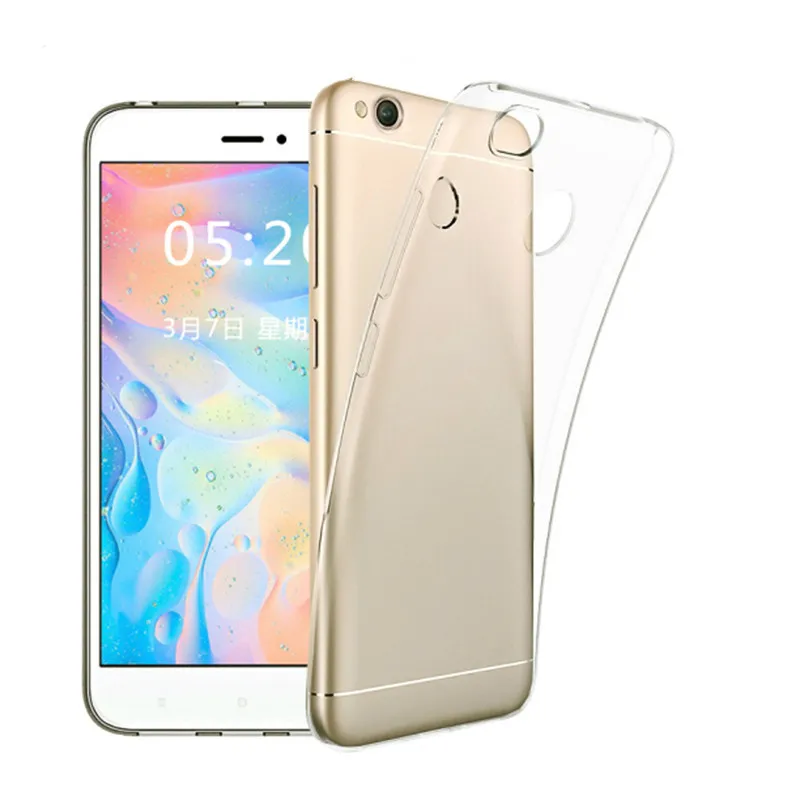 Ультратонкий Мягкий чехол из ТПУ для Redmi 4A 4X 5 5A 6 6A 7 7A Plus Note 3 4 Pro прозрачный Xiaomi Mi 4i/4c