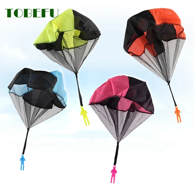 Мини солдат TOBEFU бросающий руки парашют уличные забавные спортивные и