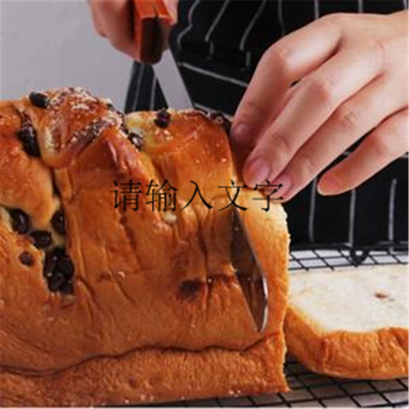 10 дюймов Нержавеющая сталь с зубчатым хлеб Ножи Плетеный абажур из натурального