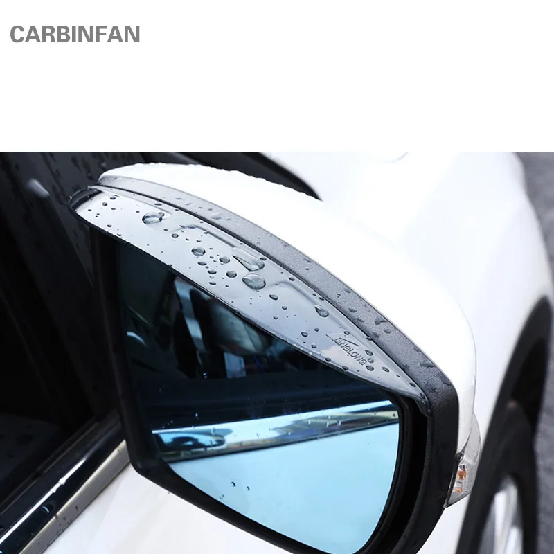 Авто зеркало заднего вида Чехлы для бровей Гибкая защита непромокаемые