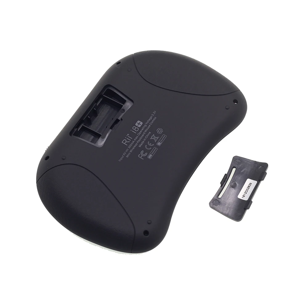 Rii i8+ мини-клавиатура с подсветкой Bluetooth Air mouse с сенсорной панелью для мини-ПК Android TV Box Ноутбук проекторы беспроводная мышь