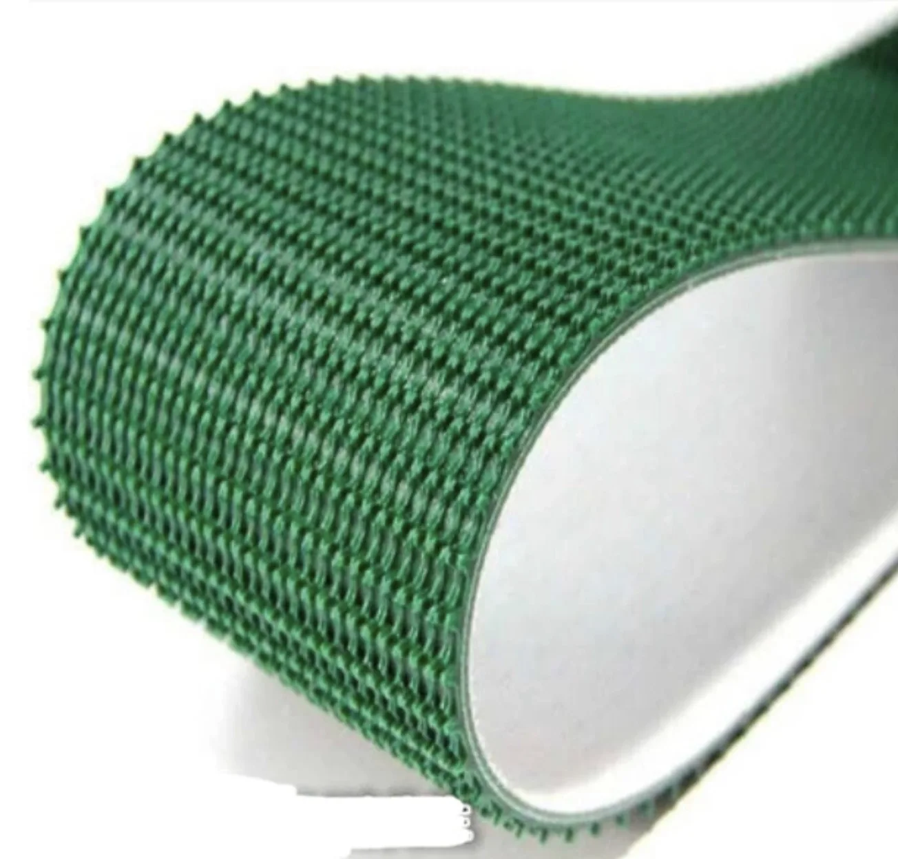 

Perimeter:3620x100x5mm PVC green lawn pattern circular conveyor belt Industrial assembly line belt(Seamless connection)
