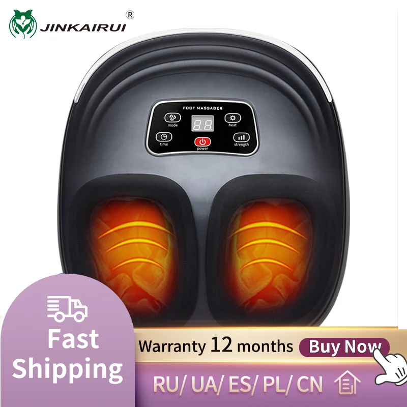 Евро вилка Электрический массаж ног антистресс массажер вибратор Jinkairui код: