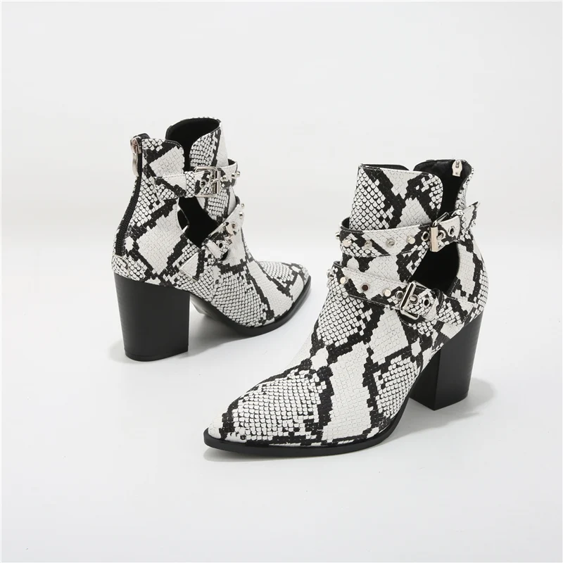 2019 г. женские Фетиш ковбойские полусапожки большие размеры 8 см ботильоны на