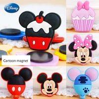 disney mickey mouse minnie stitch cartoon fridge magnets blackboard magnetic pvc soft glue toys boys girls gifts stationery toy