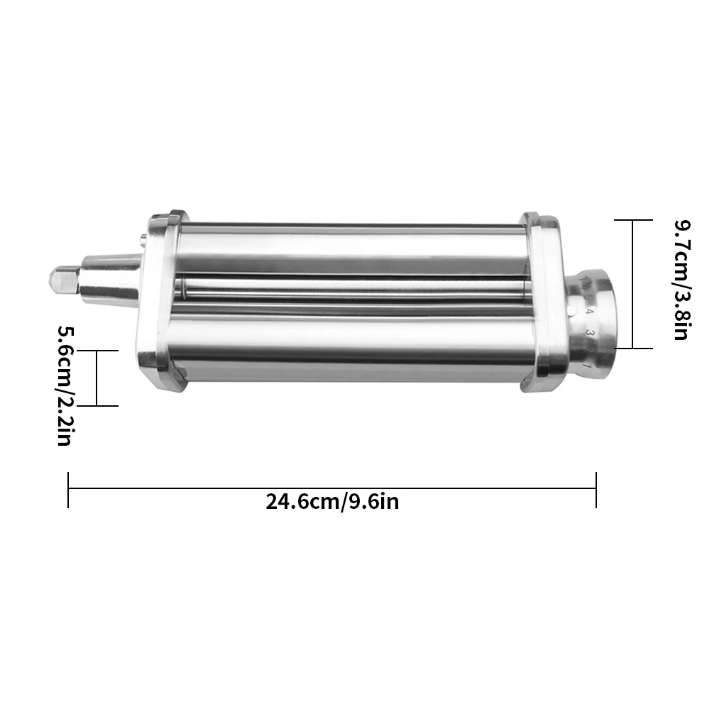 

Pasta Maker Stainless Steel Pasta Spaghetti Roller Stand Type Mixer Noodle Press Attachment Kitchen Tool For KitchenAid