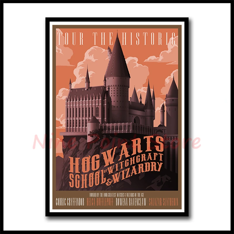 Фэнтезийная пленка с покрытием бумажный плакат Современная декоративная