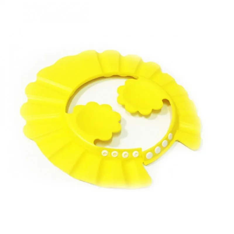 

Baby Hat Kids Adjustable Elastic Shampoo Cap Bath Wash Hair Protector