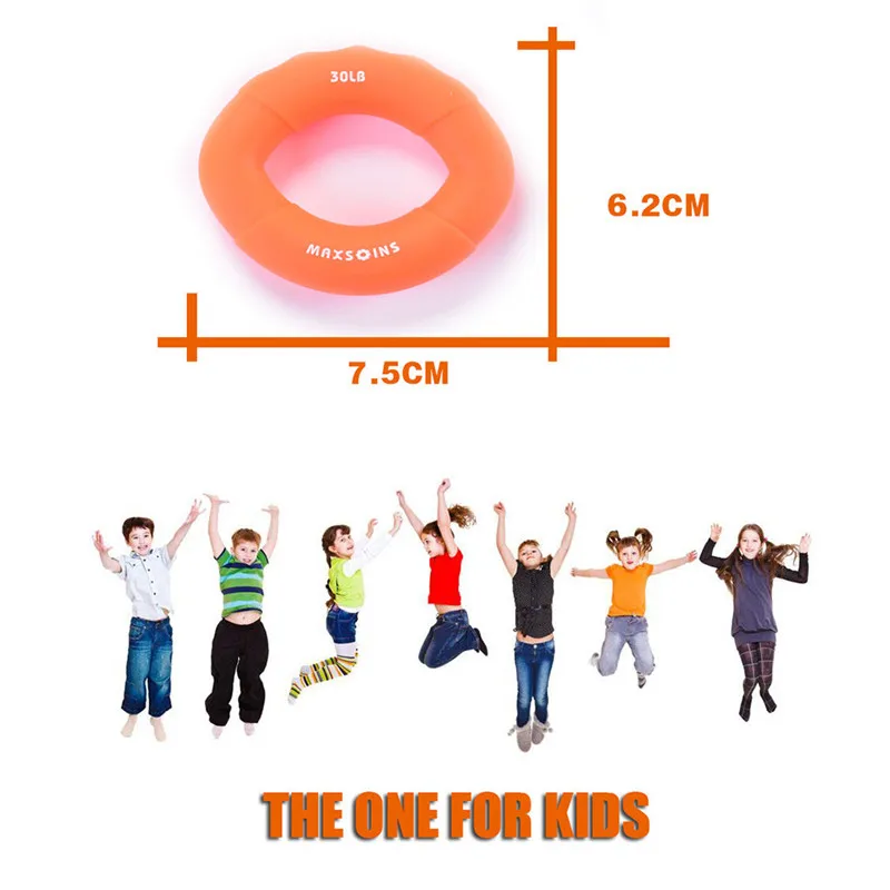 Портативное кольцо для захвата кистевой эспандер из силикагеля тренажер пальцев