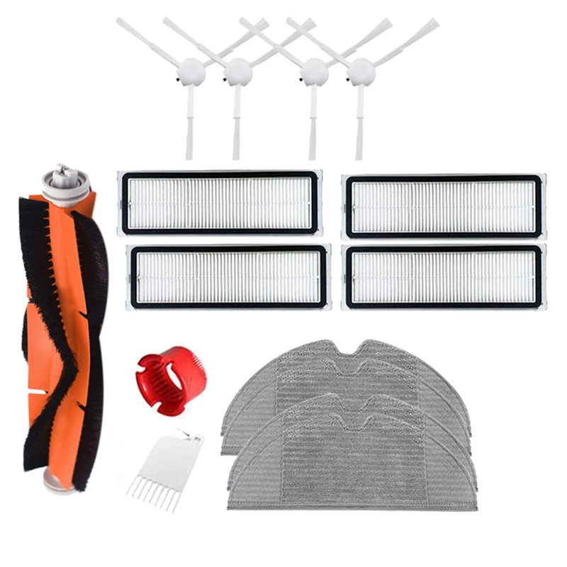 

Аксессуары для робота-пылесоса Xiaomi Mijia 1C, основная щетка, боковая щетка, Фильтрующая Ткань