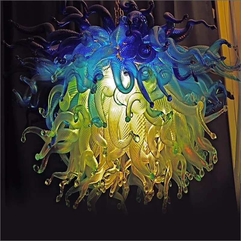 

Artistic Style Italian Hand Blown Glass Chandeliers Italian Designer Glass Pendant Lamps