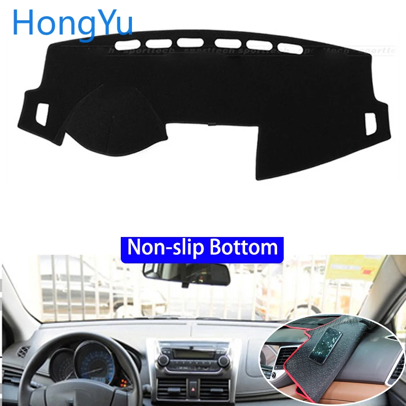 Для Toyota yaris L 2013 2019 автомобильный Стайлинг Нескользящие нижние Чехлы Dashmat Dash