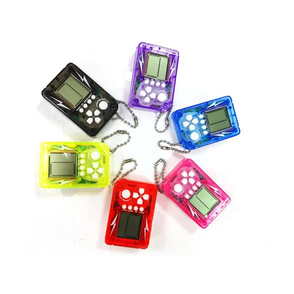

Mini Console Game Machine Children's Handheld Nostalgic Children Handheld Console Keychain With Game Console Game Game Vide N2K6