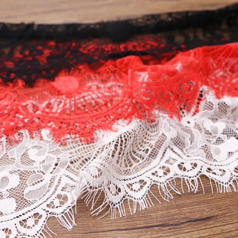3 ярда Ширина 17 см модная Высококачественная кружевная ткань ручной работы