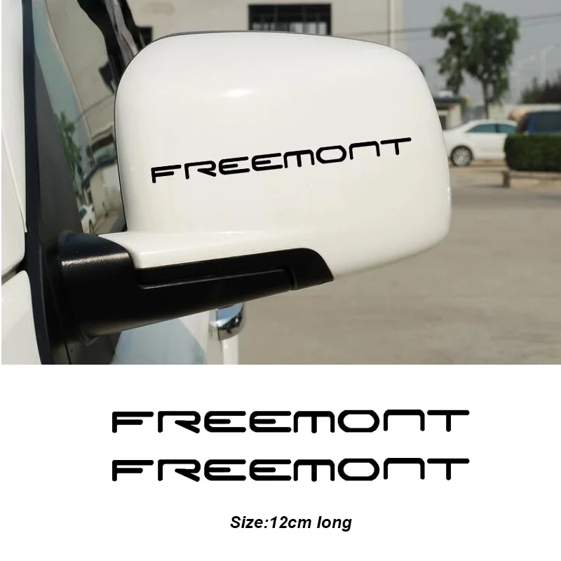 

Car Sticker 2pcs Rearview Mirror Sticker Car Body Sticker For Fiat Freemont